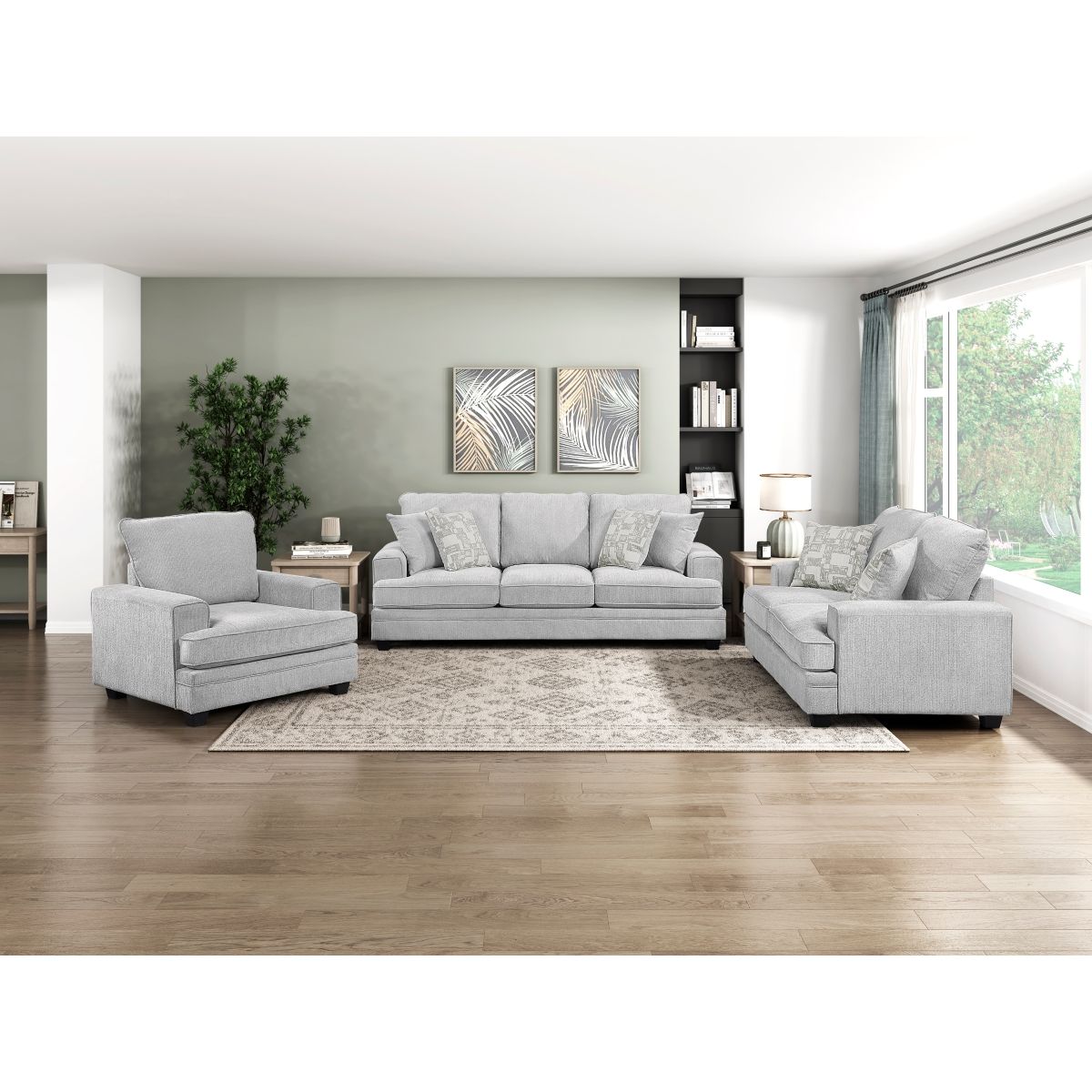 Sarah - Chair - Light Gray