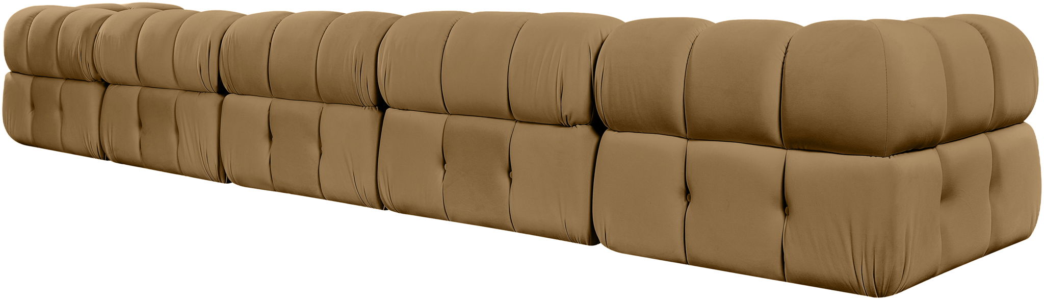Orin - Fabric Velvet 5 Piece Modular Sofa