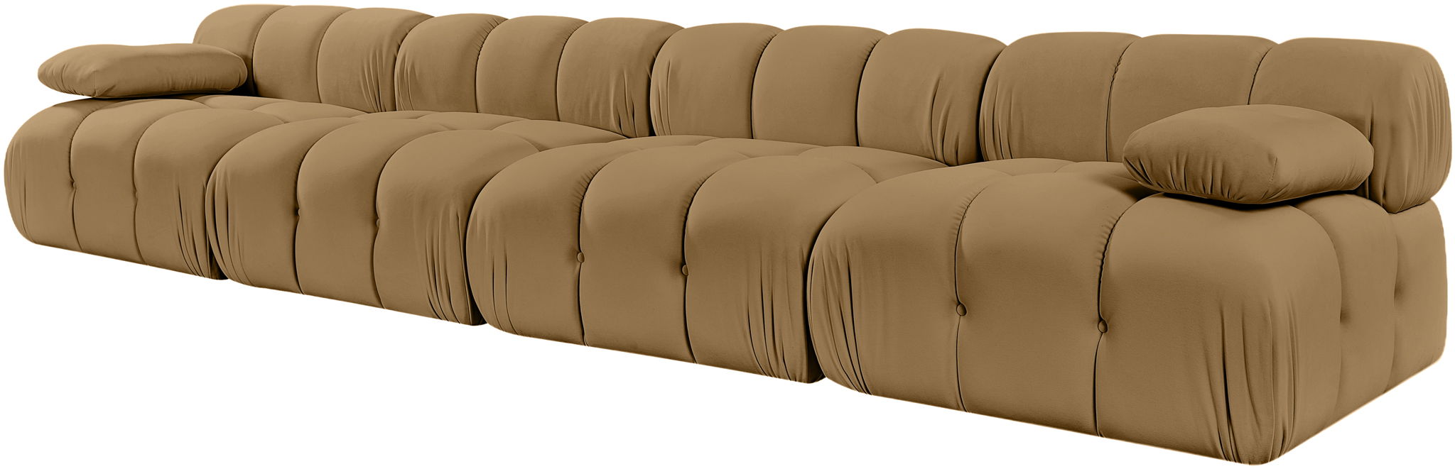 Orin - Velvet 4 Piece Modular Sofa