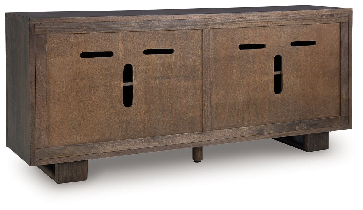 Cato - Accent Cabinet - Dark Brown