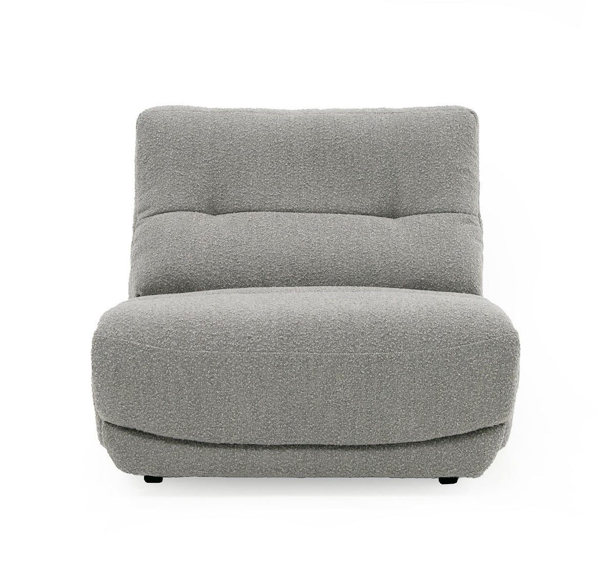 Basil - Modern Grey Fabric Large Electric Recliner Chair