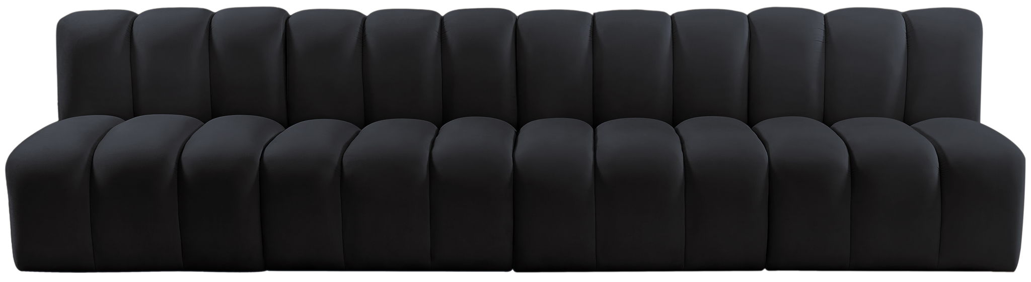 Arc - Velvet 4 Seats Modular Sofa