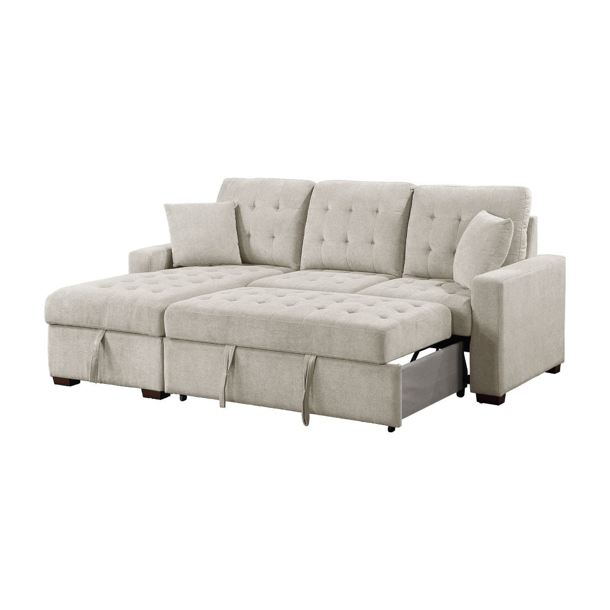 Waitsfield - Sectional With Chaise, Pull-Out Bed And Hidden Storage