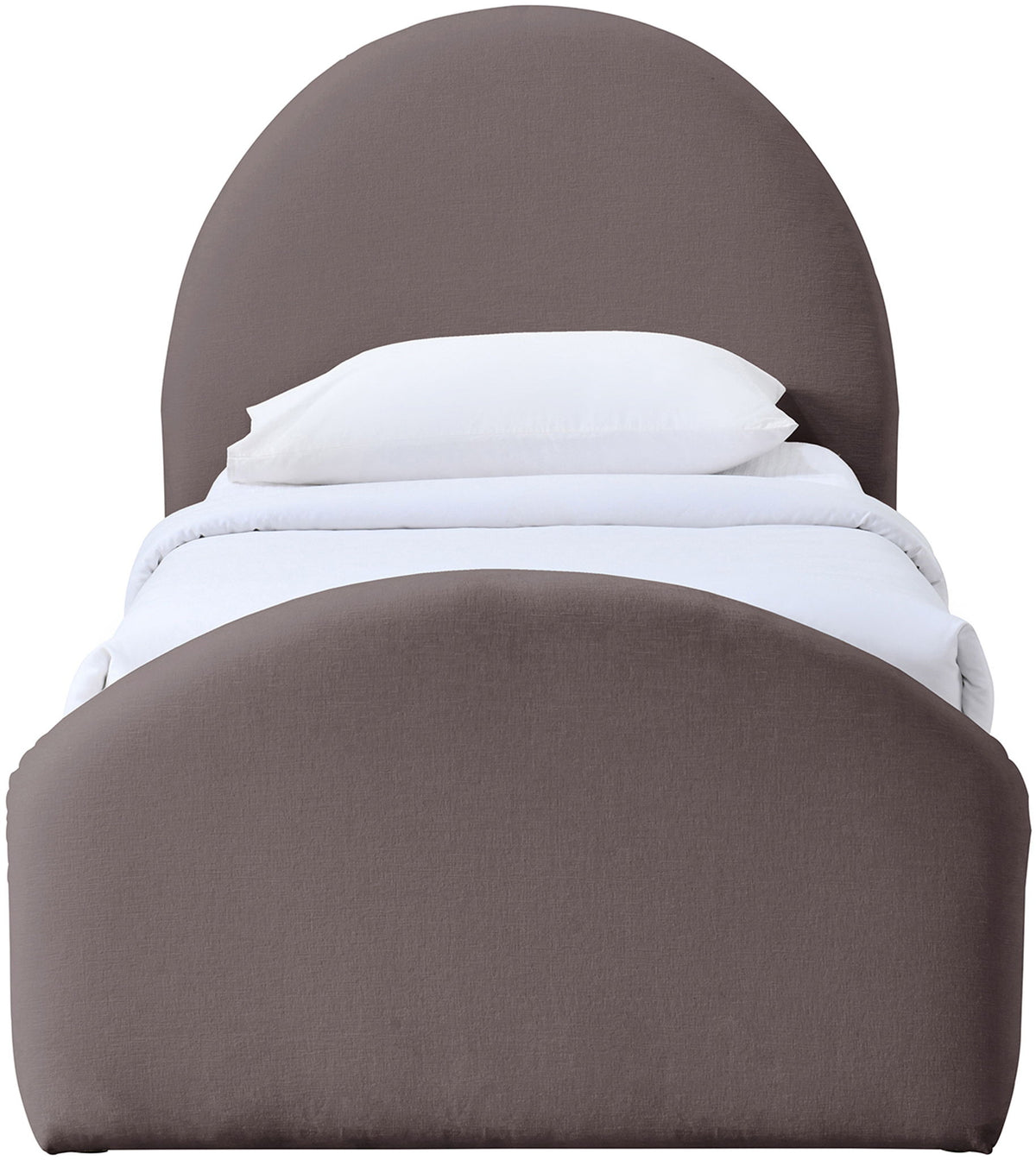 Andaz - Chenille Fabric Upholstered Bed