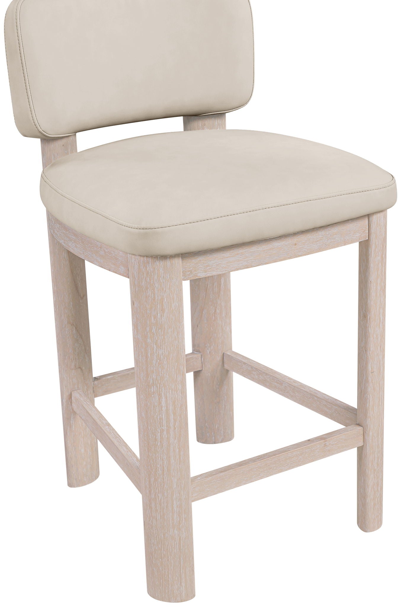 Paloma - Faux Leather Upholstered Counter Stool (Set of 2)