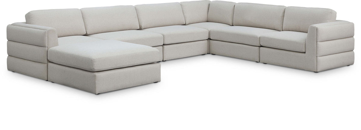 Beckham - 7 Piece Modular Sectional With Chaise