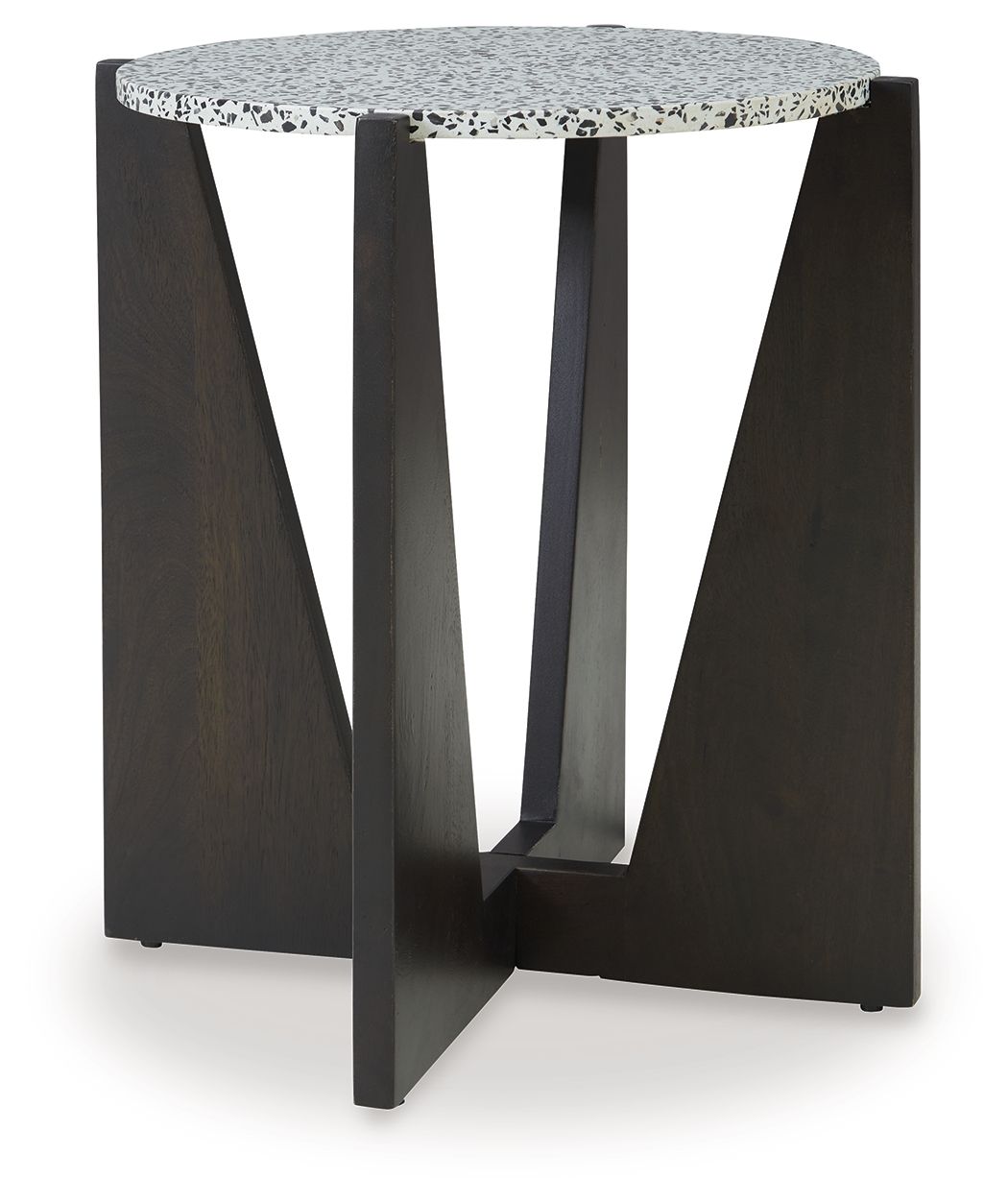 Tellrich - Accent Table - Black / White
