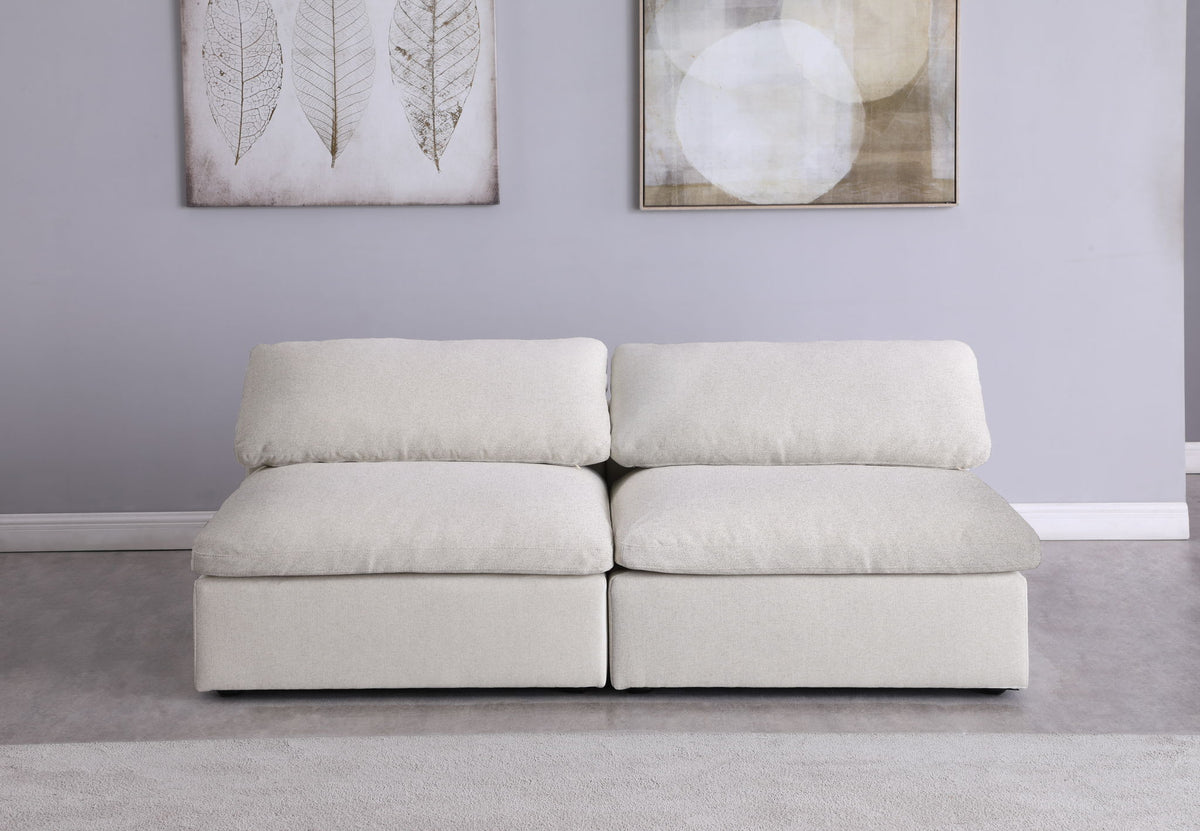 Serene - Modular Armless 2 Seat Sofa