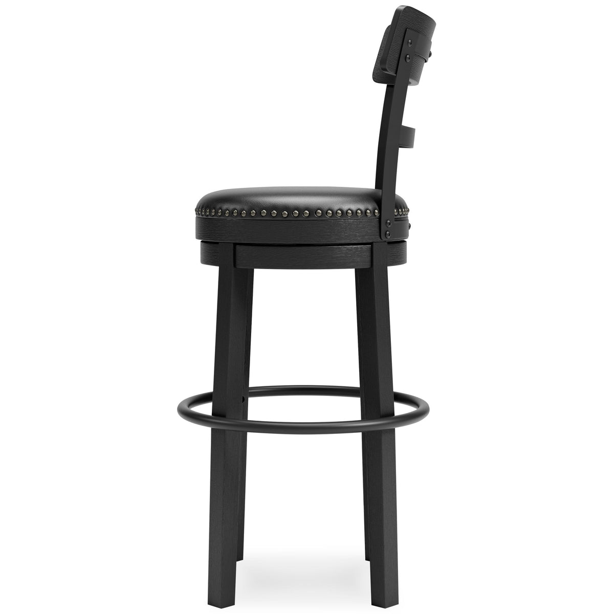 Valebeck - Tall Upholstered Swivel Barstool