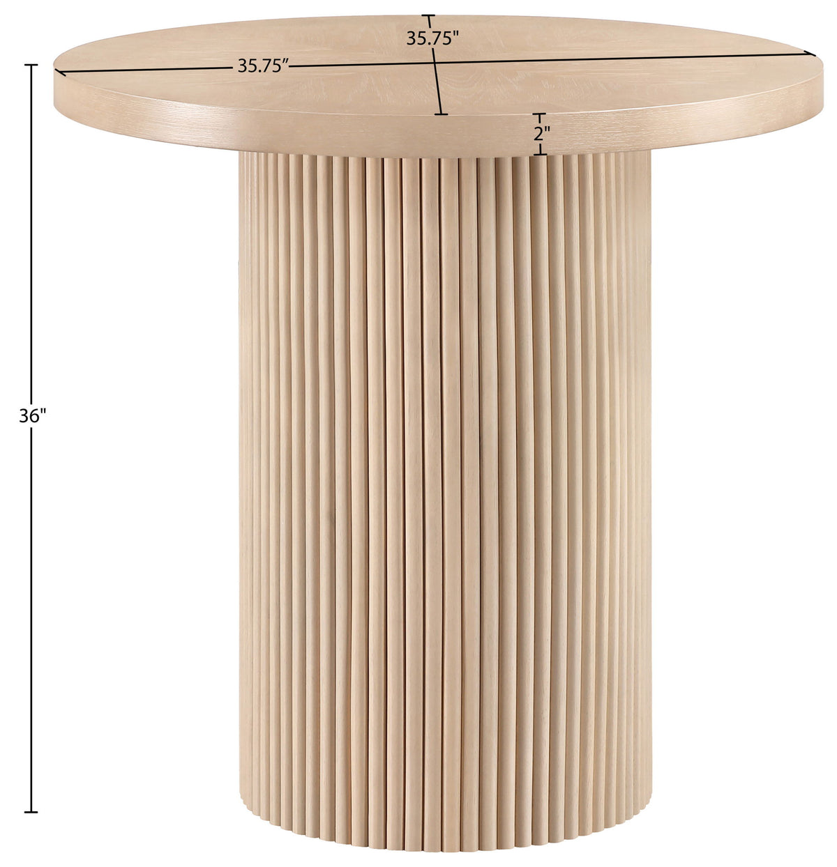 Belinda - Oak Veneer Table