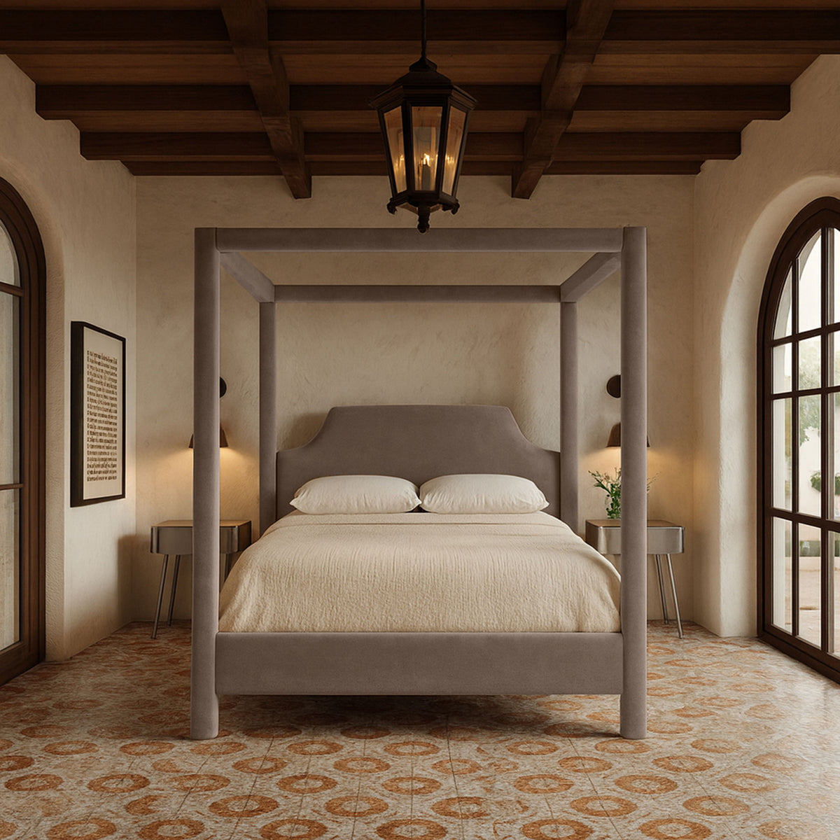 Dawson - Velvet Upholstered Bed