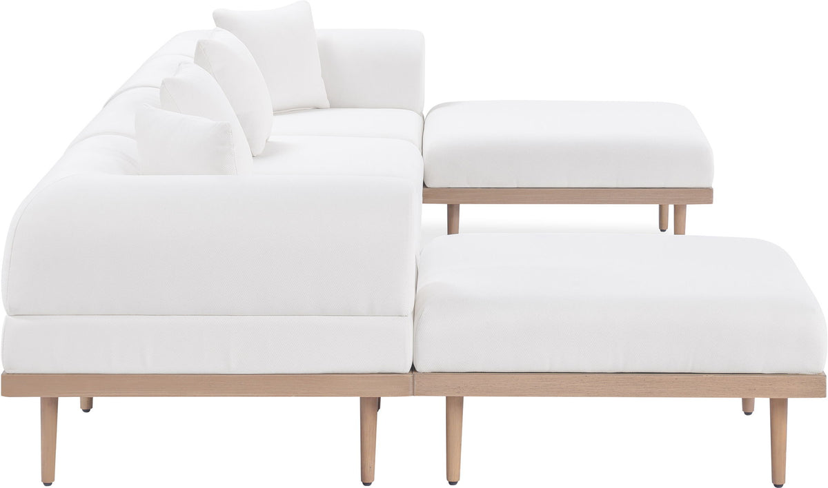 Laguna - 6 Piece 142" Outdoor Patio Modular Sectional