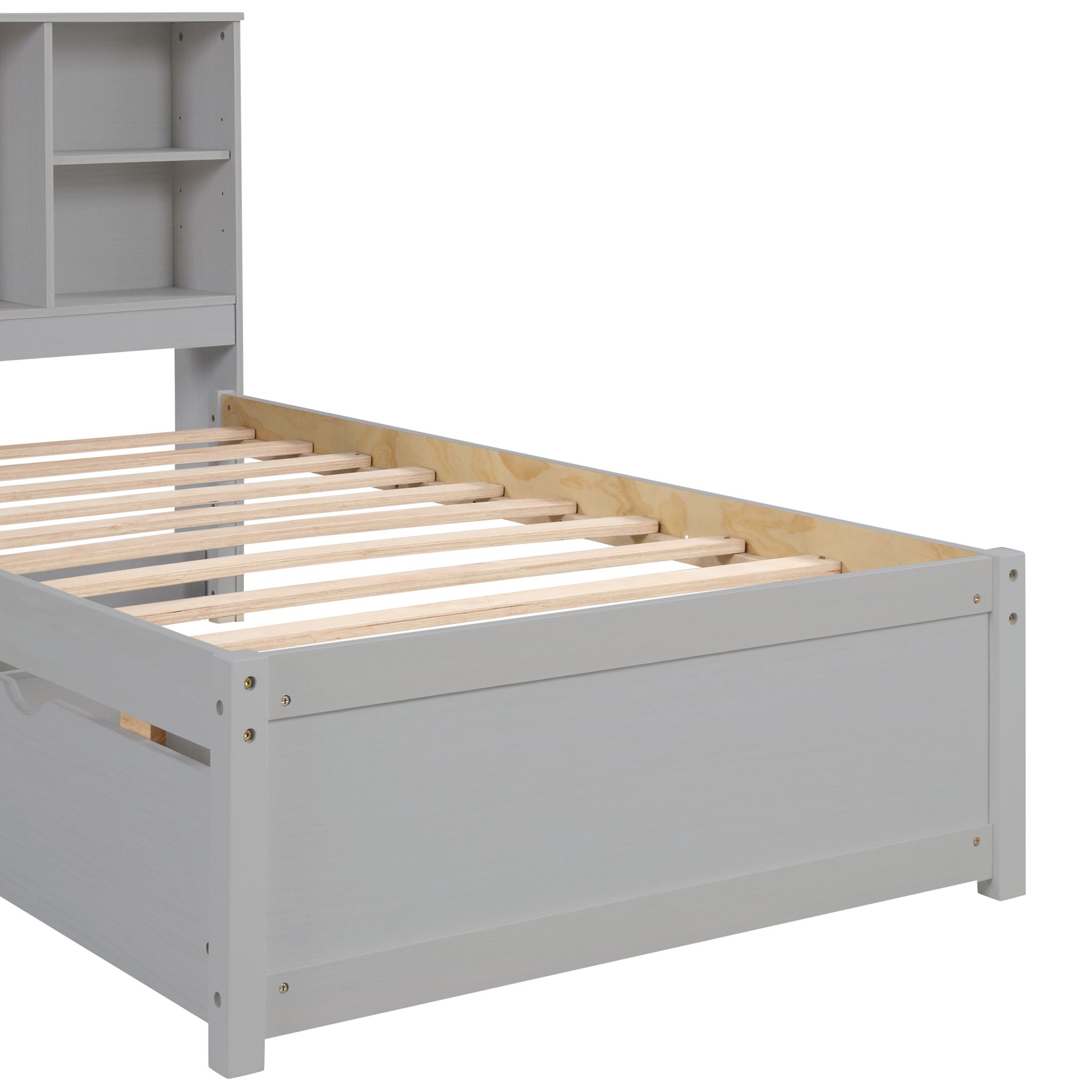 Bed Frame With Built In USB Port And 2 Drawers