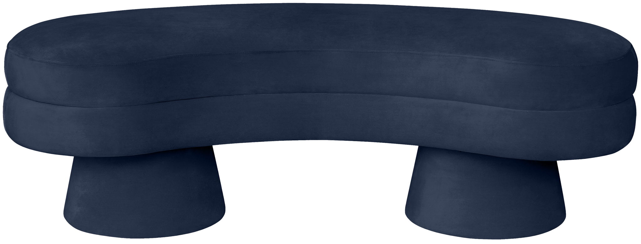 Zenna - Velvet Bench