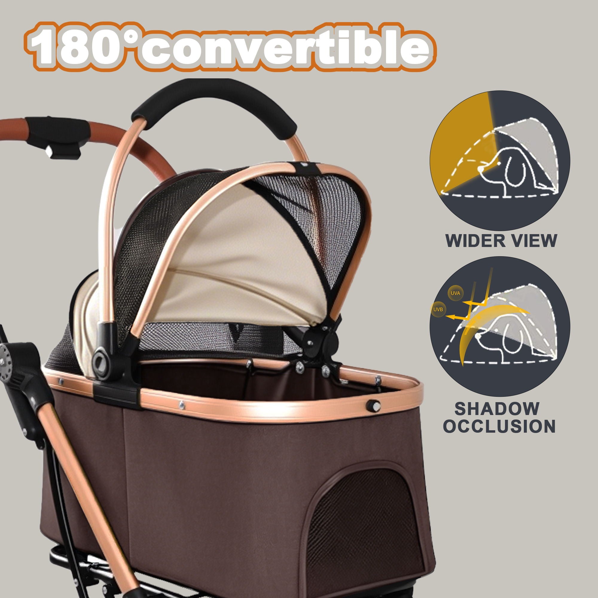 Pet Stroller For Dogs And Cats