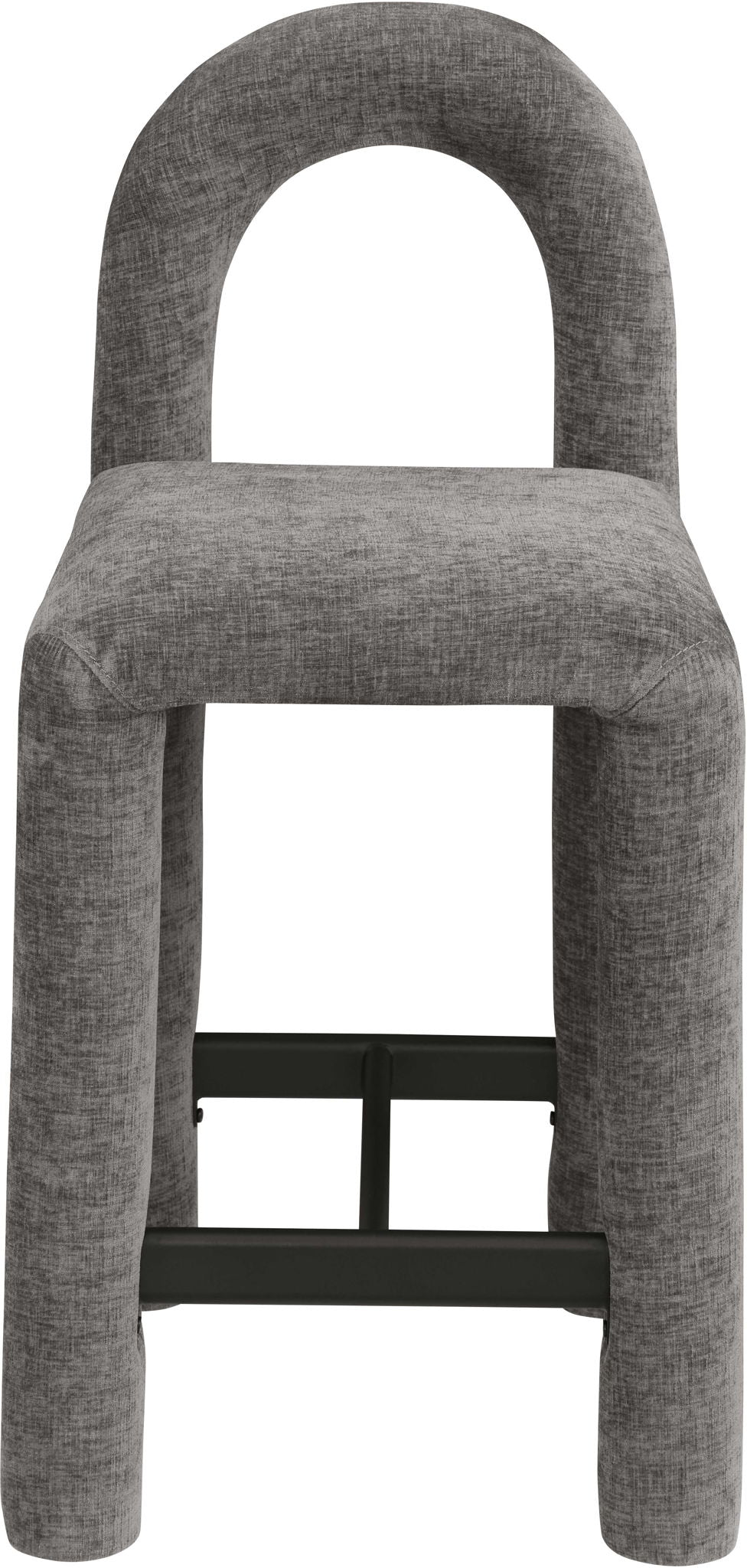 Amari - Chenille Fabric Stool