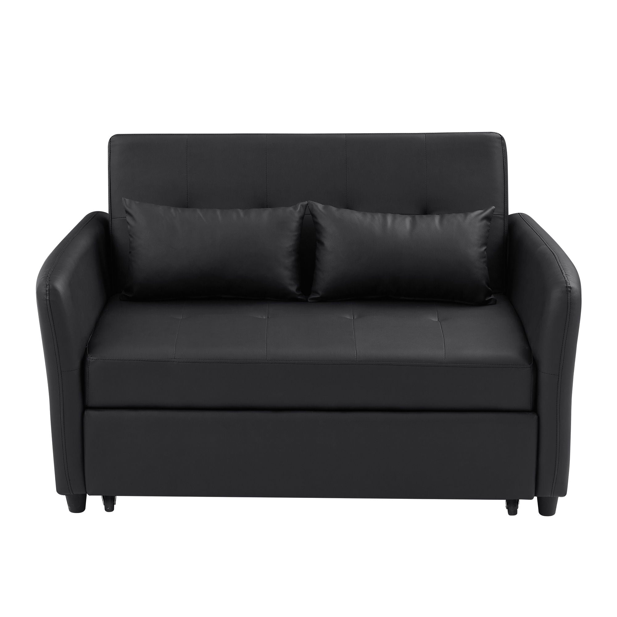 Convertible Sleeper Sofa Bed With 3 USB Ports