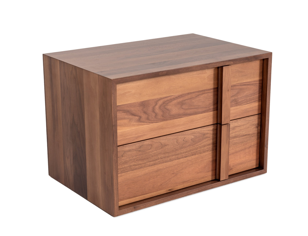 Berlin - Modern Walnut Nightstand