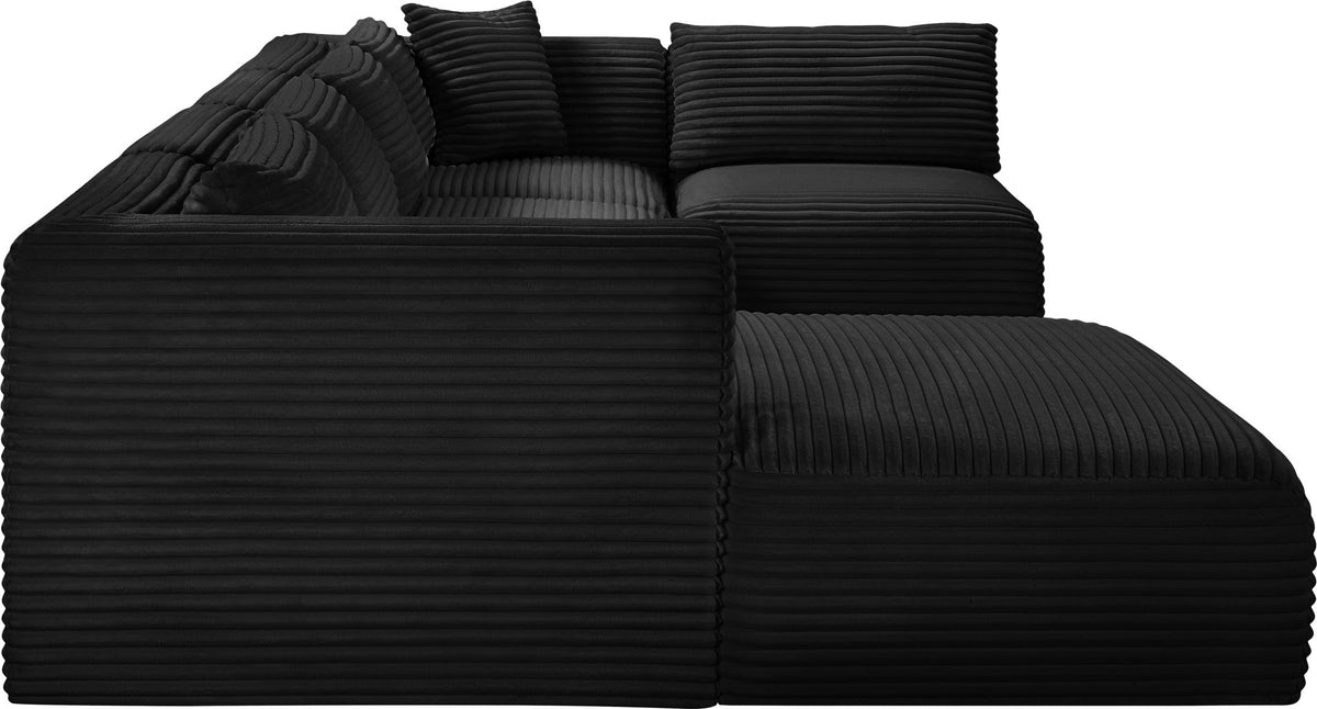 Shaggy - 5 Piece Modular U-Shaped Sectional