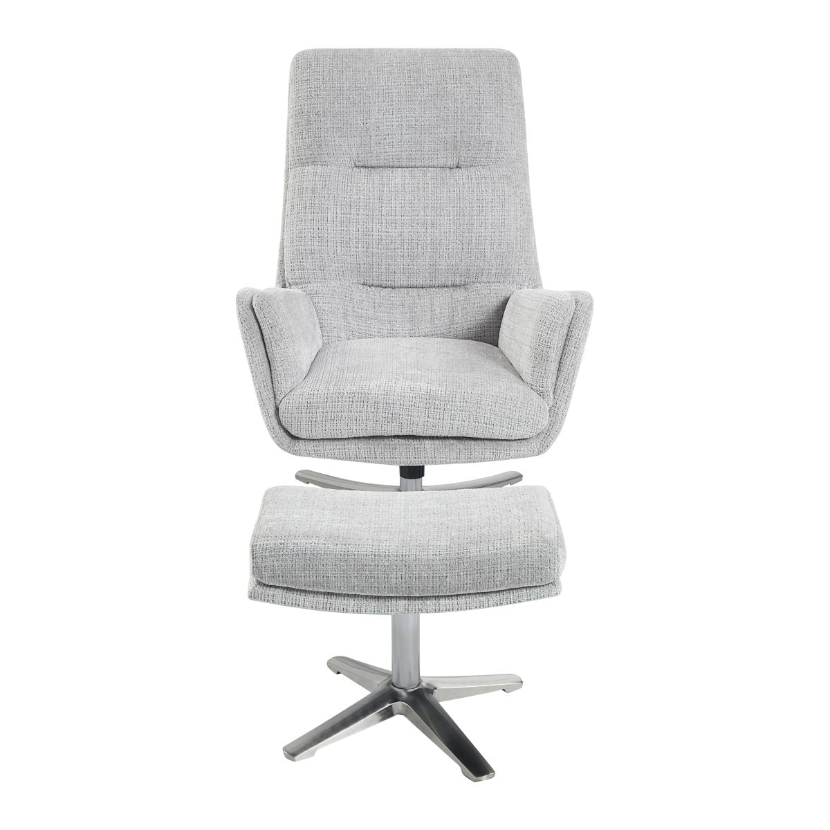 Parker - Swivel Chair With Ottoman