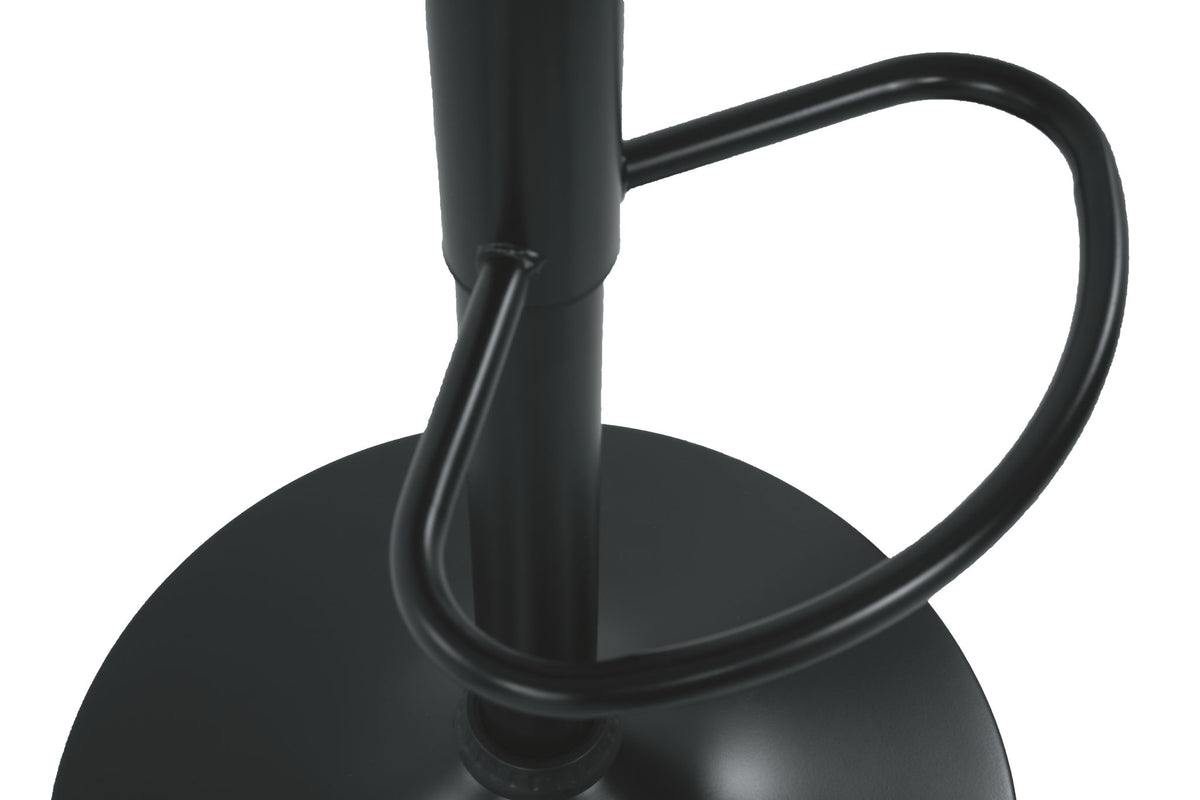 Bellatier - Tall UPH Swivel Barstool - Brown