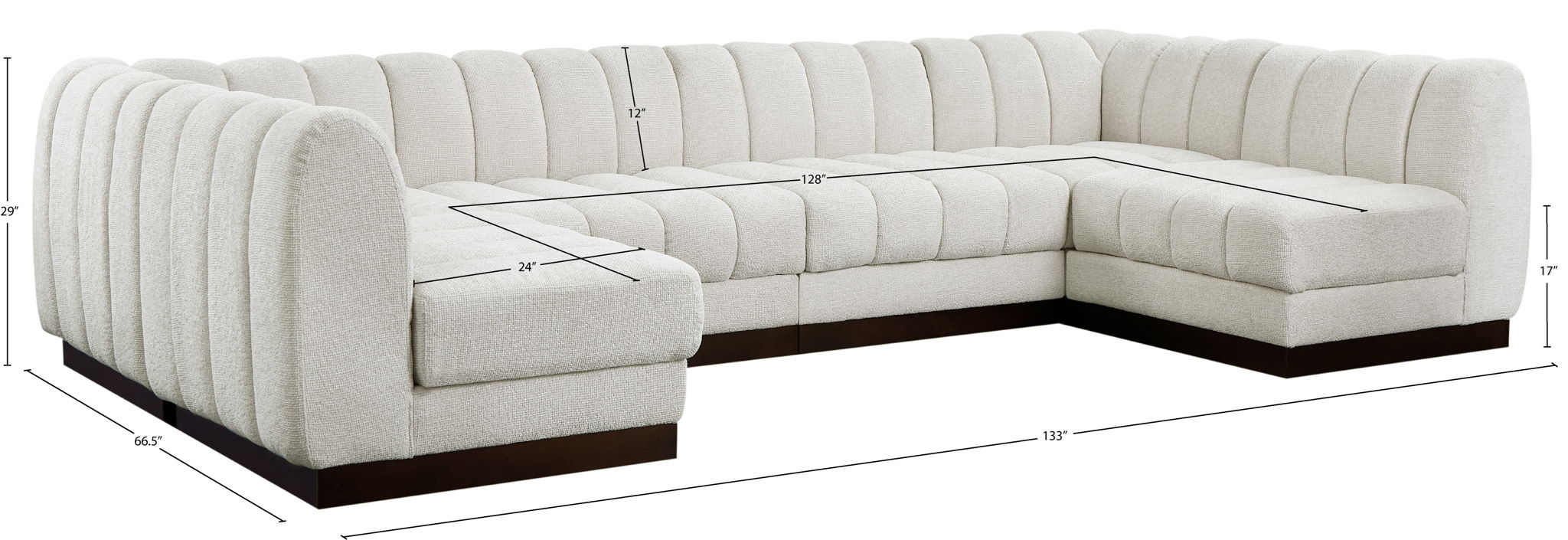 Quinn - 6 Piece Modular Sectional