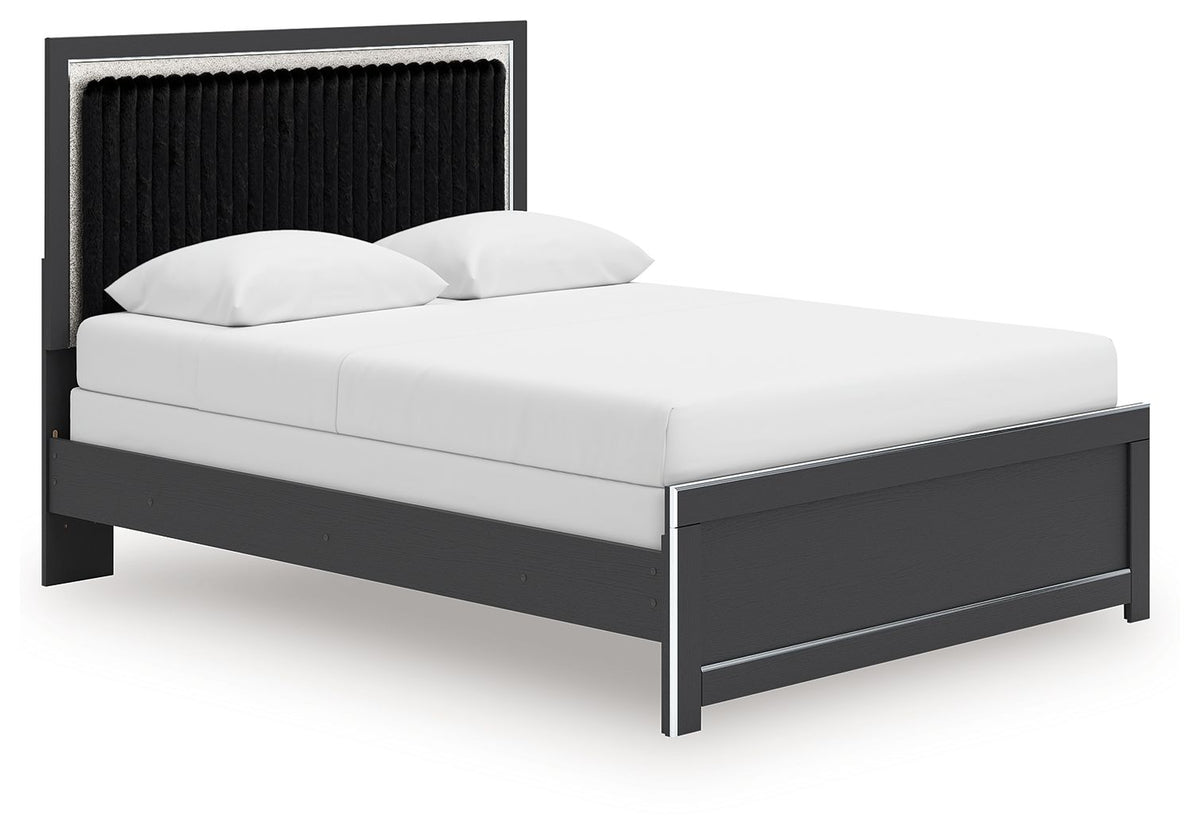 Zuraleus - Upholstered Panel Bed