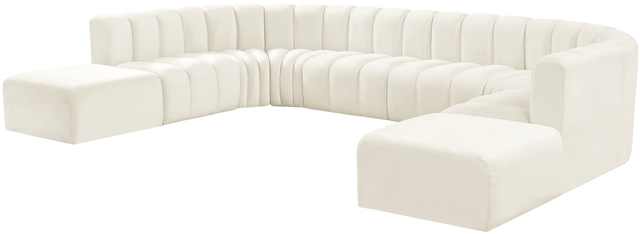 Arc - Velvet Modular Sectional
