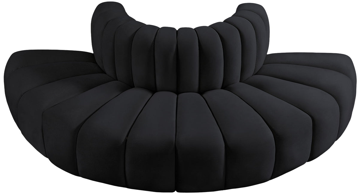 Arc - Velvet 4 Piece Modular Sofa