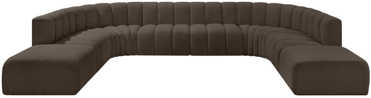 Arc - Boucle Fabric Modular Sectional