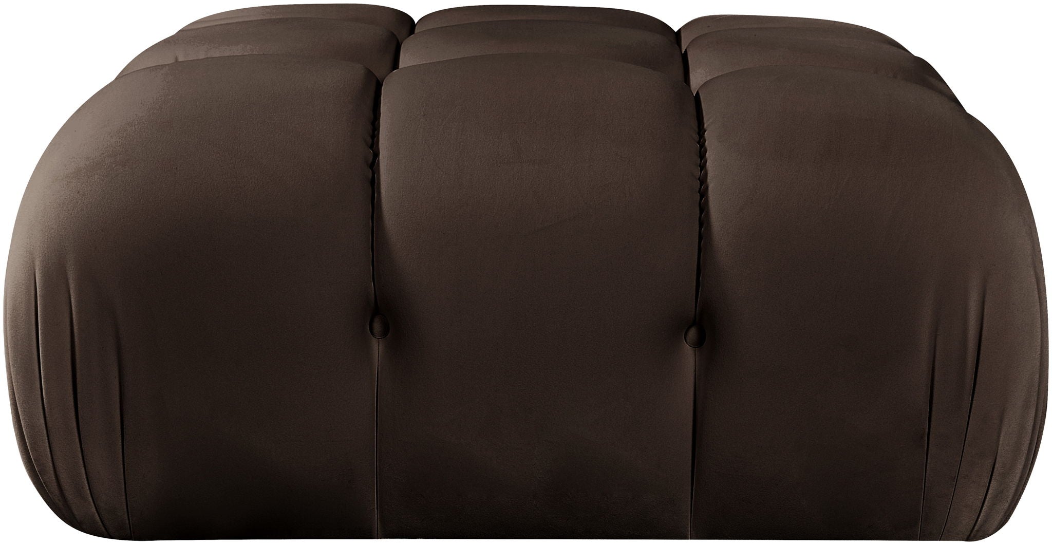 Orin - Velvet Performance Fabric Upholstered Modular Ottoman