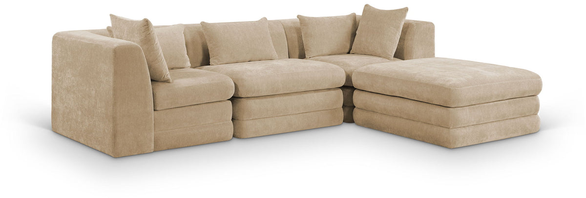 Stellar - 4 Piece Upholstered Modular Sectional