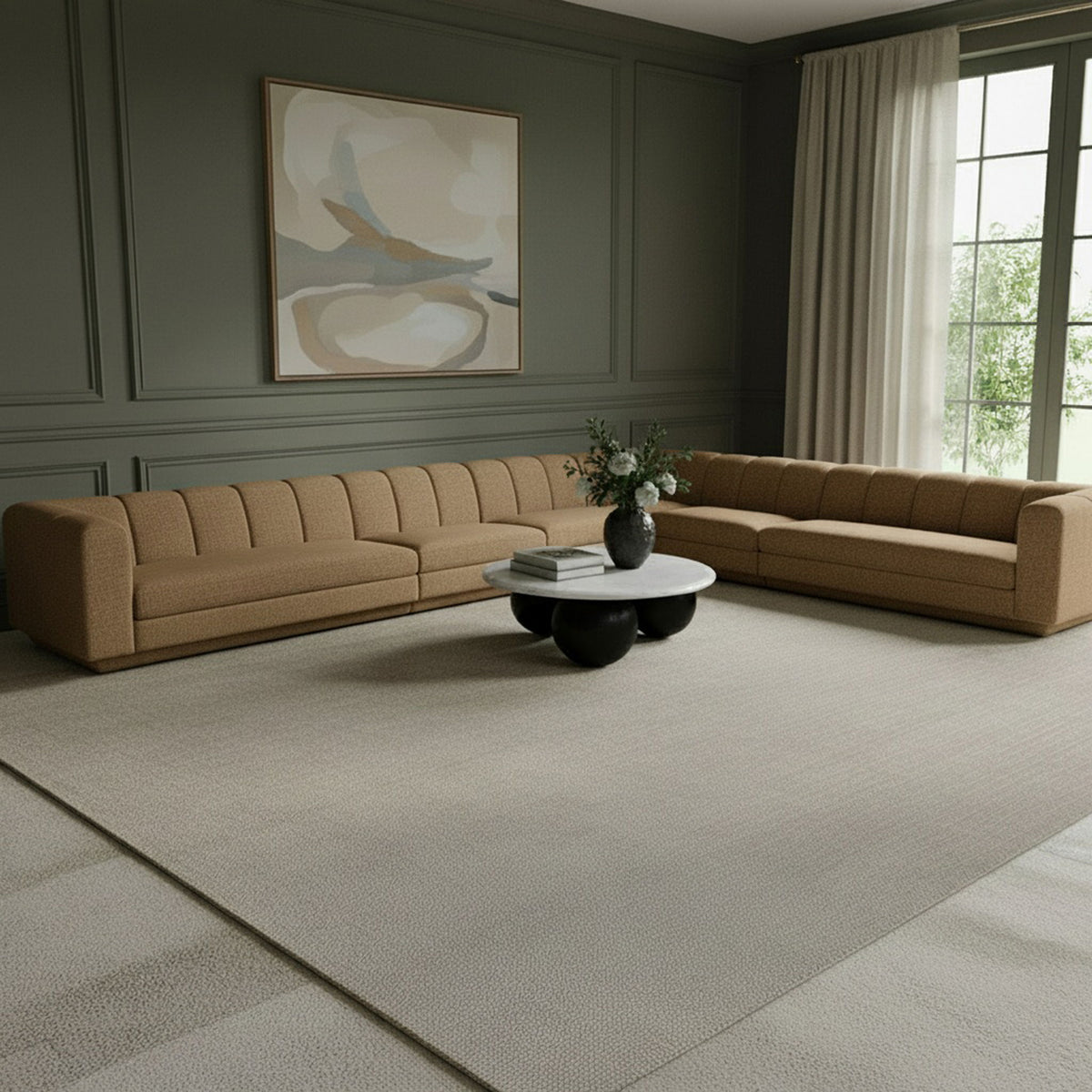 Modari - Sectional - Brown