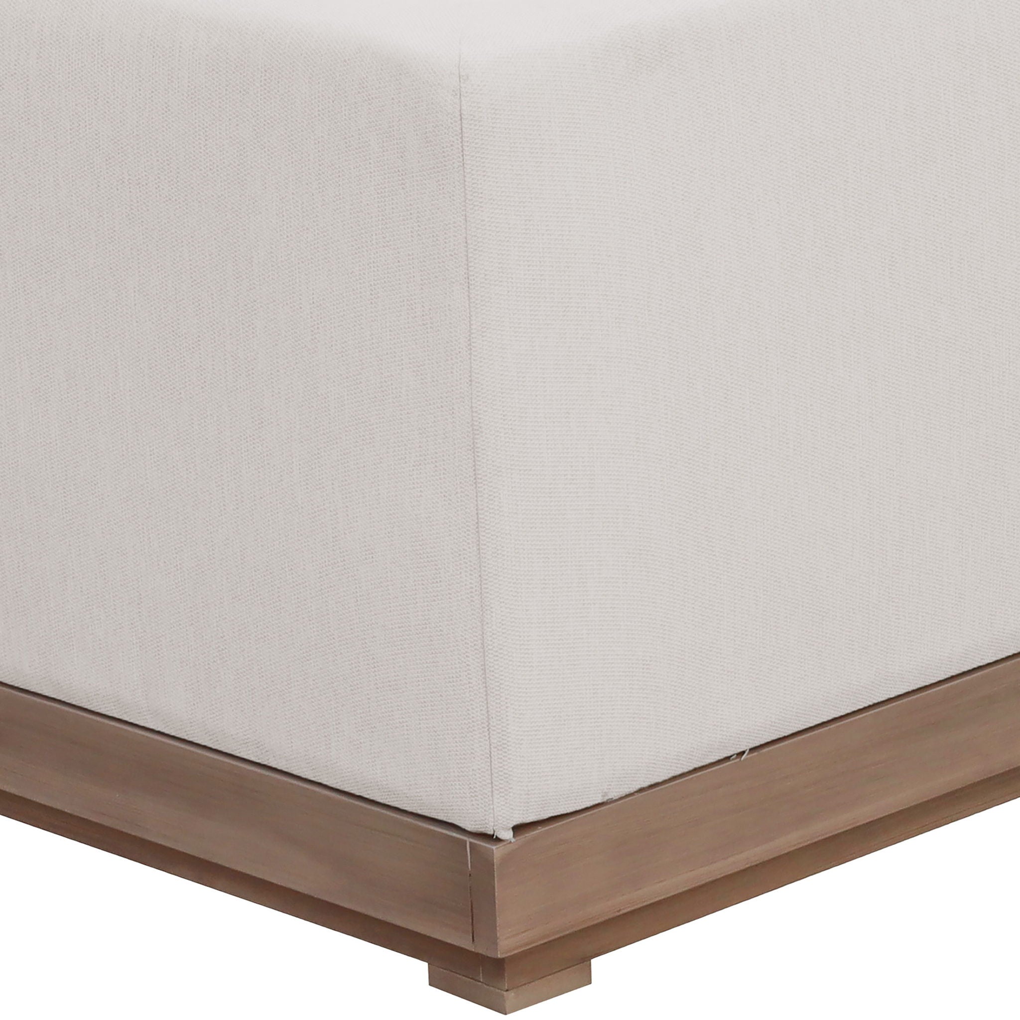 Solace - Olefin Performance Fabric 3 Piece Outdoor Patio Modular Sectional (Sofa, Loveseat & Corner Chair)