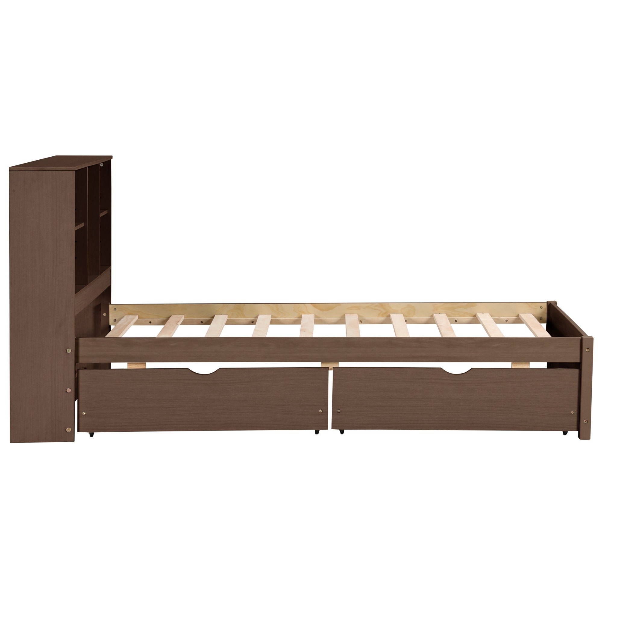 Bed Frame With Built In USB Port And 2 Drawers