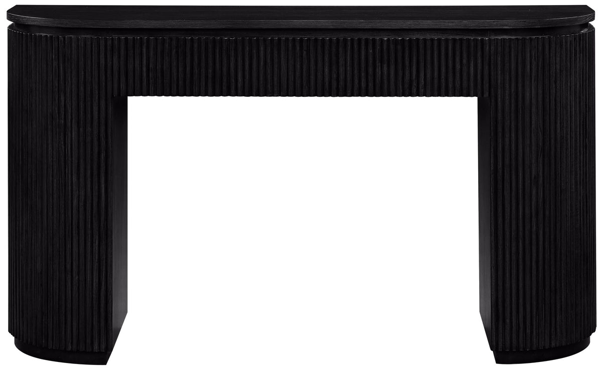 Astrid - Solid Wood And Oak Veneer Console Table