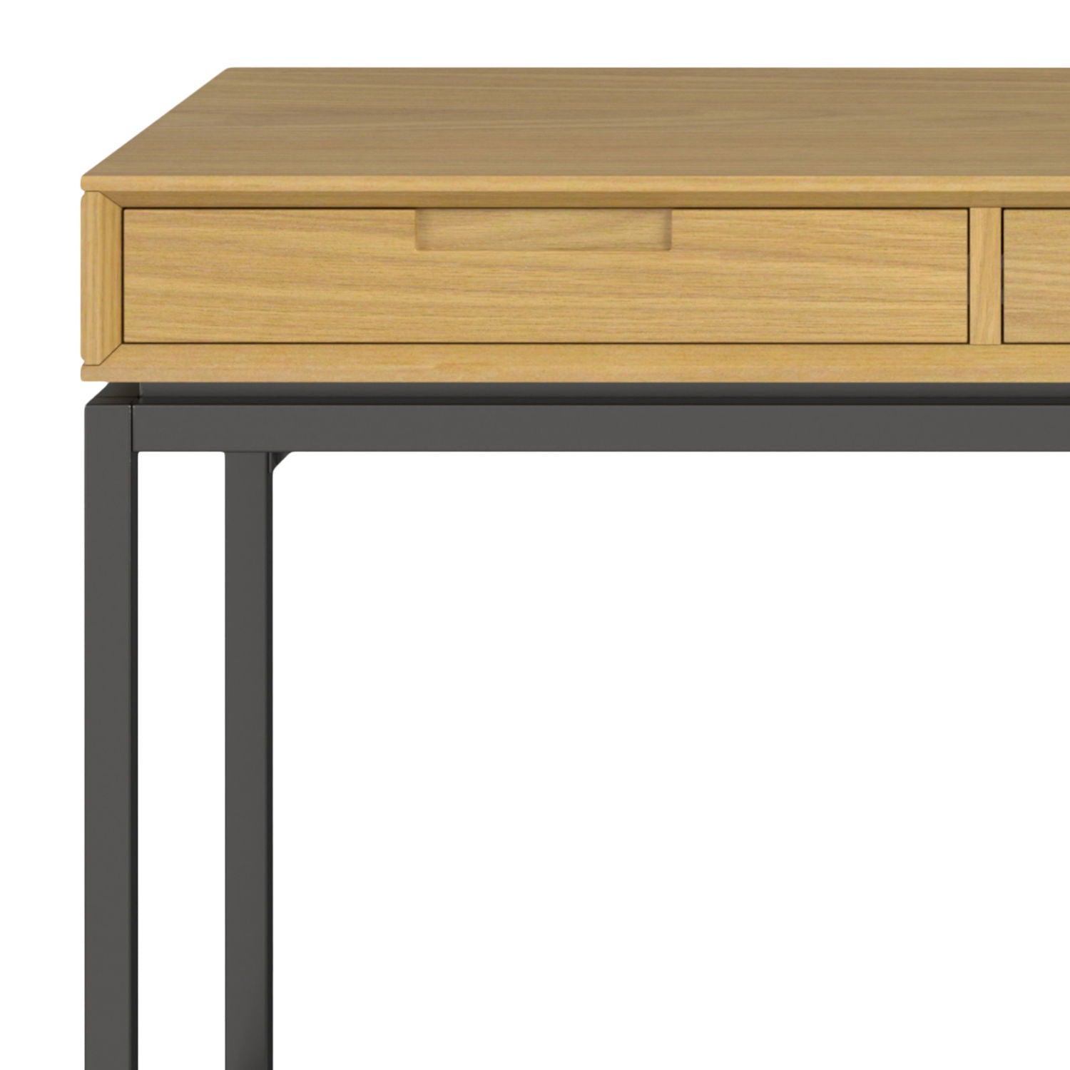 Banting - Wide Desk - Oak Veneer