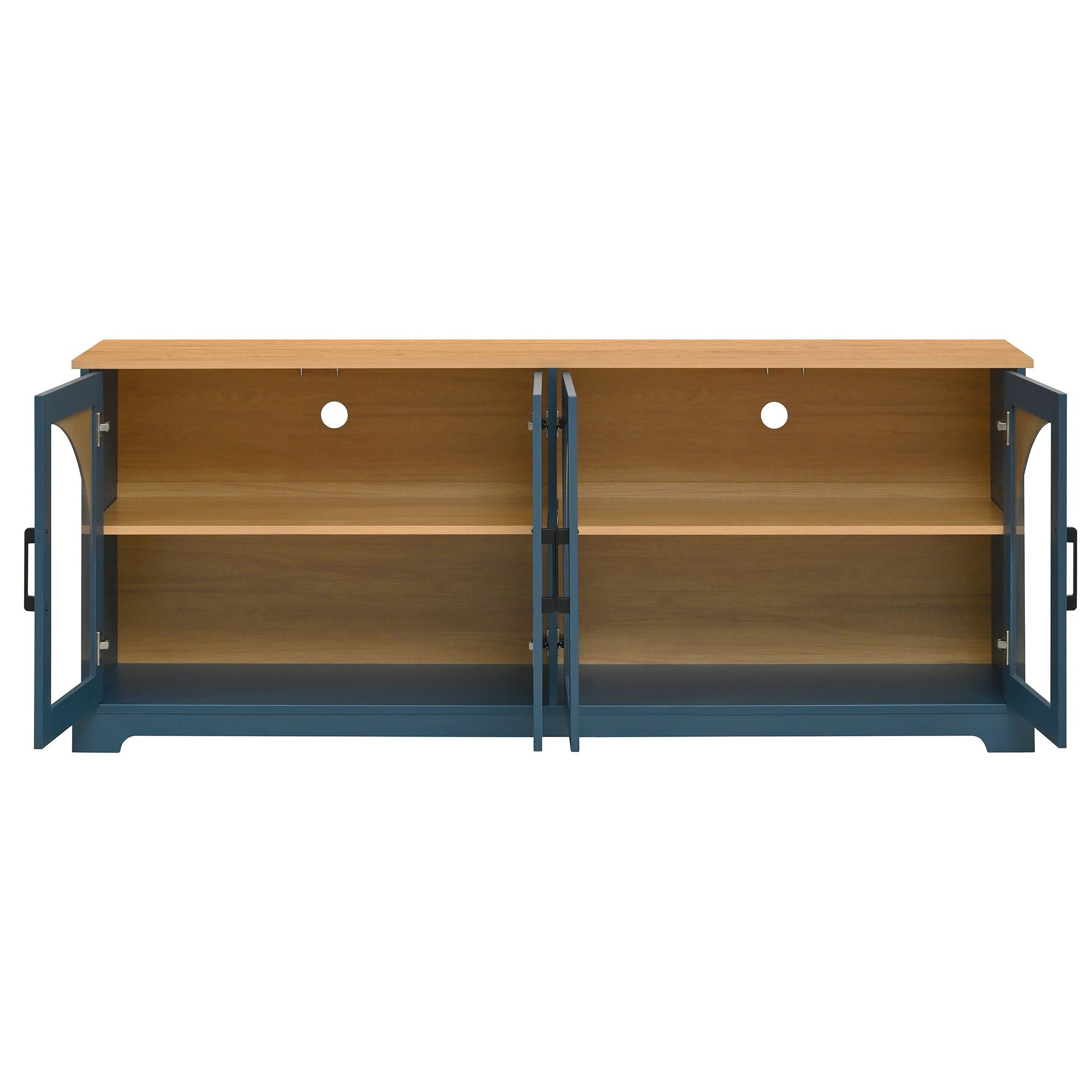 TV Stand With Semi Arched Doors
