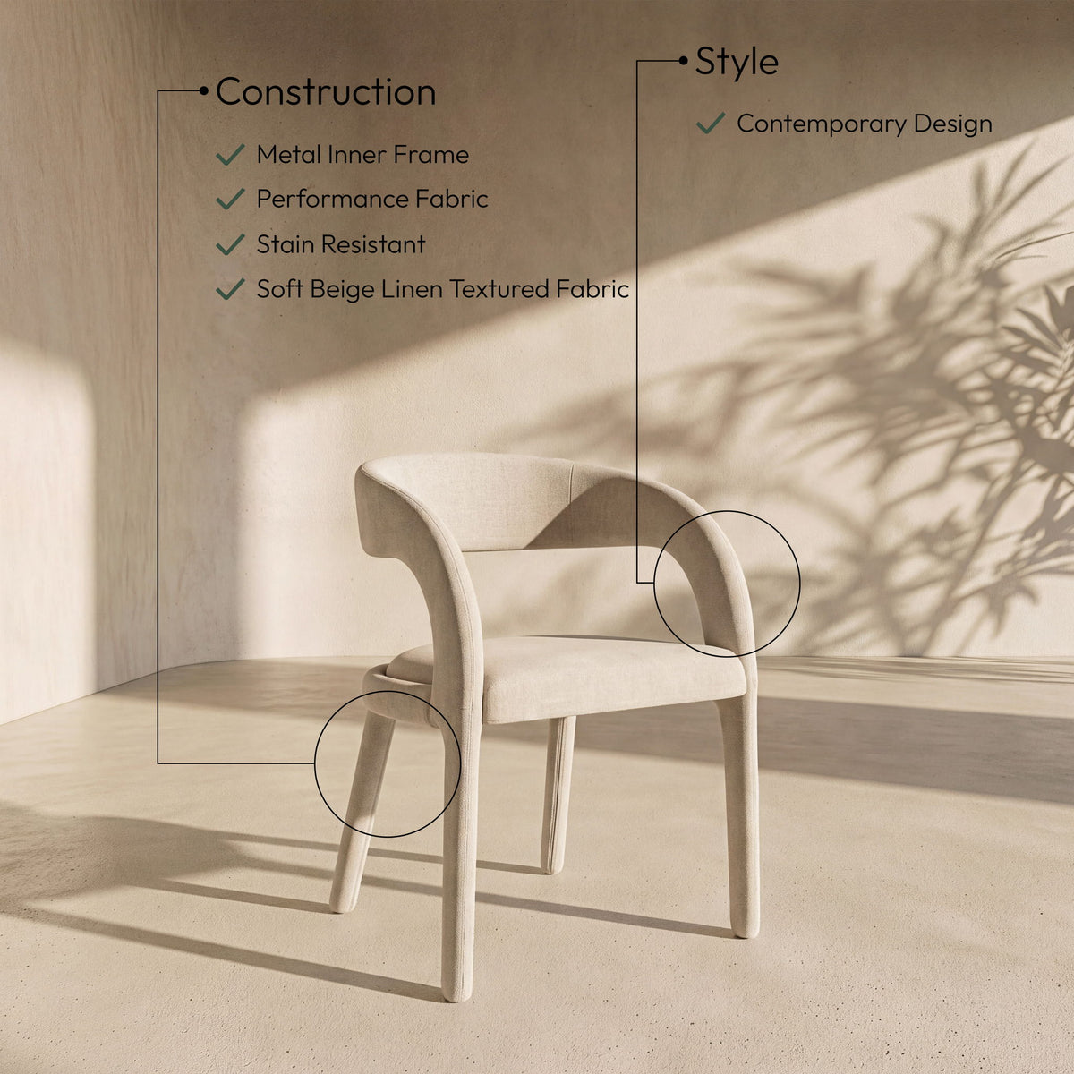 Sylvester - Upholstered Dining Chair (Set of 2)