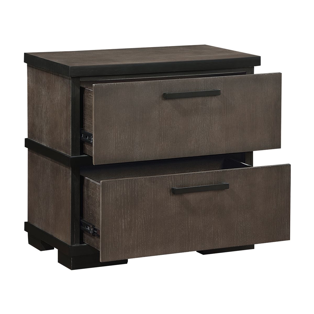 Acworth - Nightstand - Brown / Black