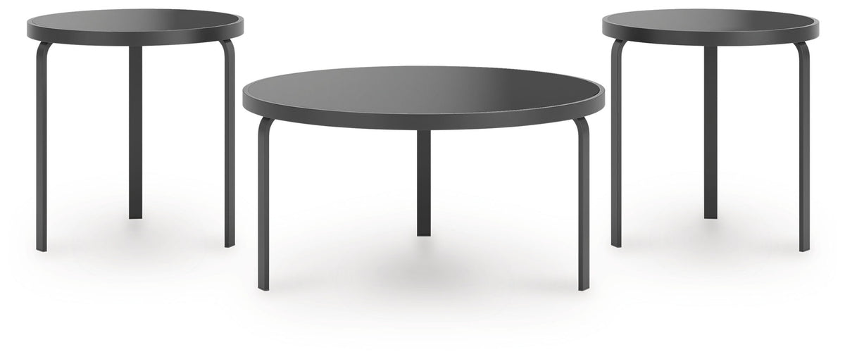 Dorylin - Occasional Table Set (Set of 3) - Black