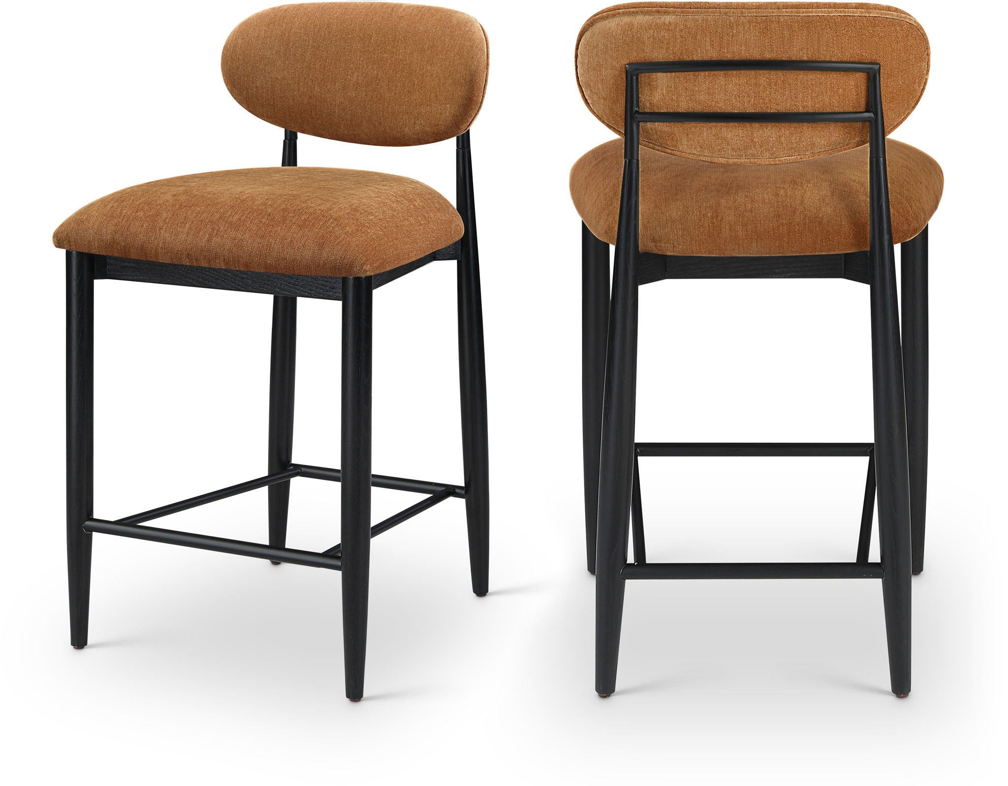 Riccio - Stool - Black Frame