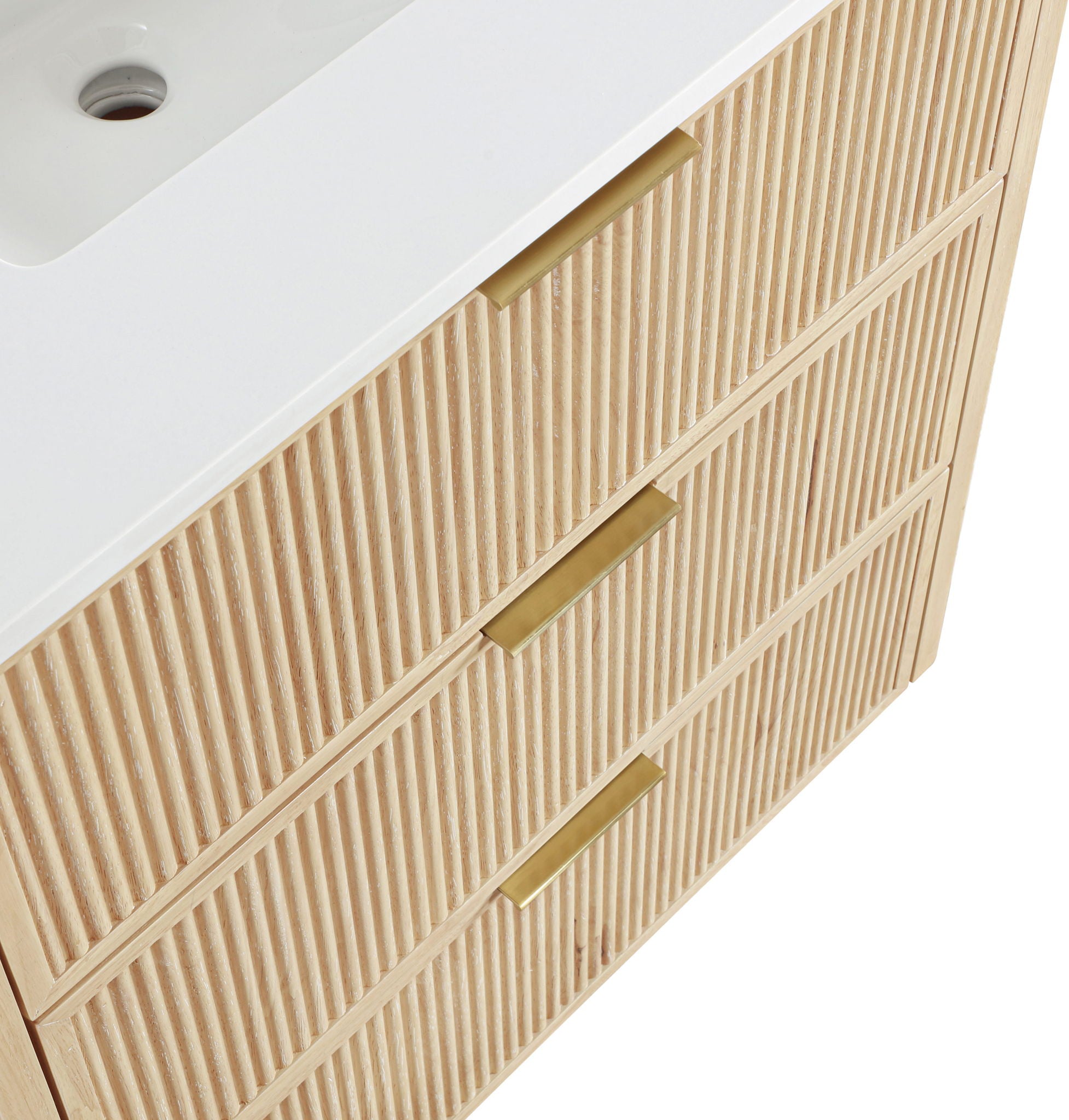 Willard - Engineered Stone And Solid Wood Bathroom Vanity