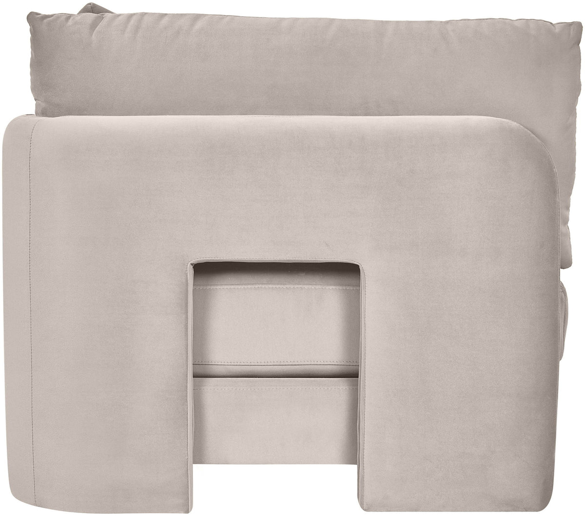 Hammond - Velvet Performance Fabric Upholstered Corner Chair