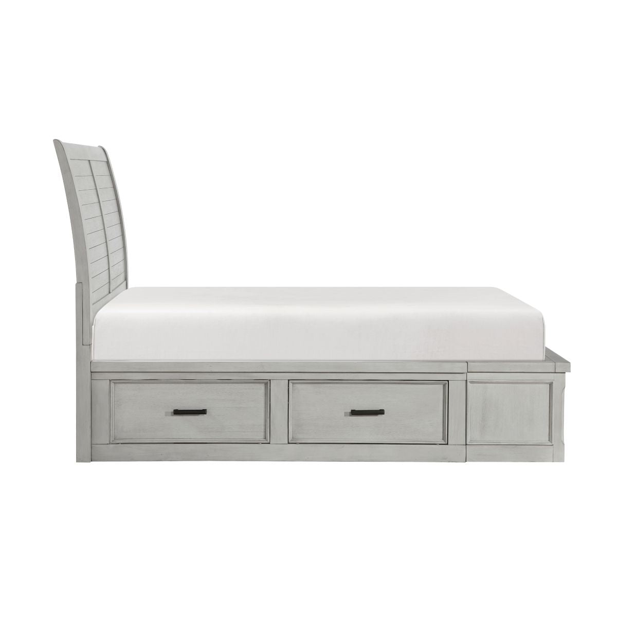 Willowbrook - Platform Bed With Storage Footboard And Side Rails