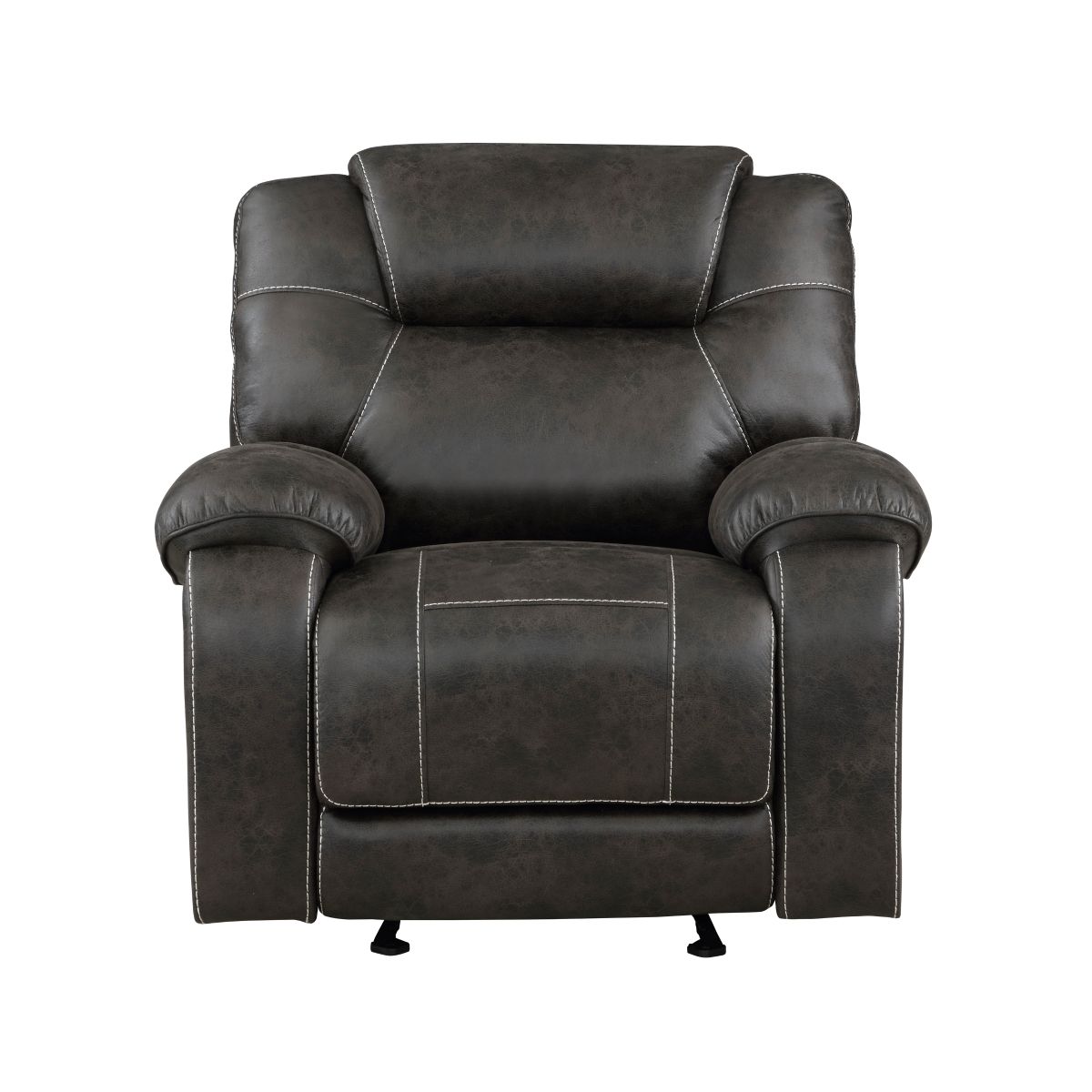 Gainesville - Glider Reclining Chair - Chocolate