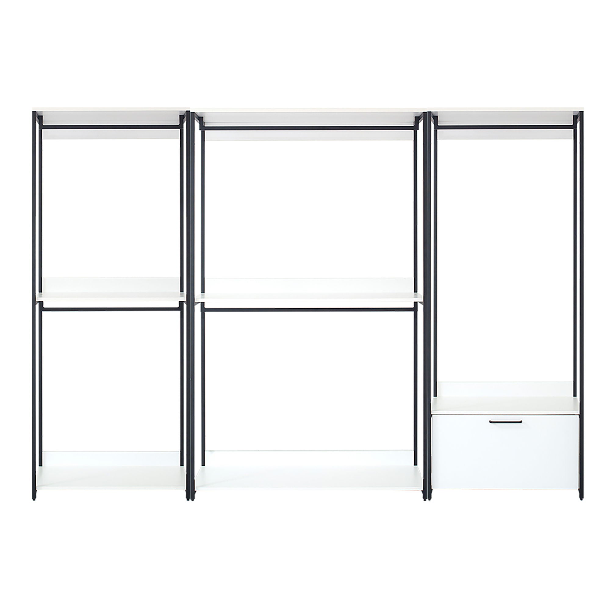 Fiona - Freestanding Walk-In, Closet System - White