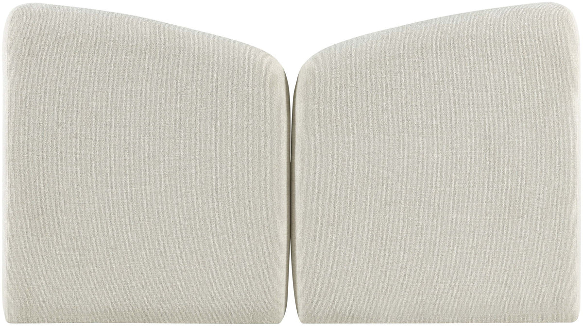 Elowen - Chenille Fabric Upholstered Bed