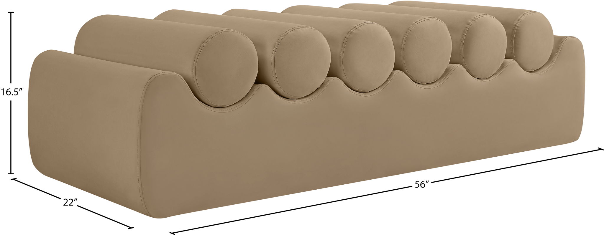 Rumble - Faux Leather Bench