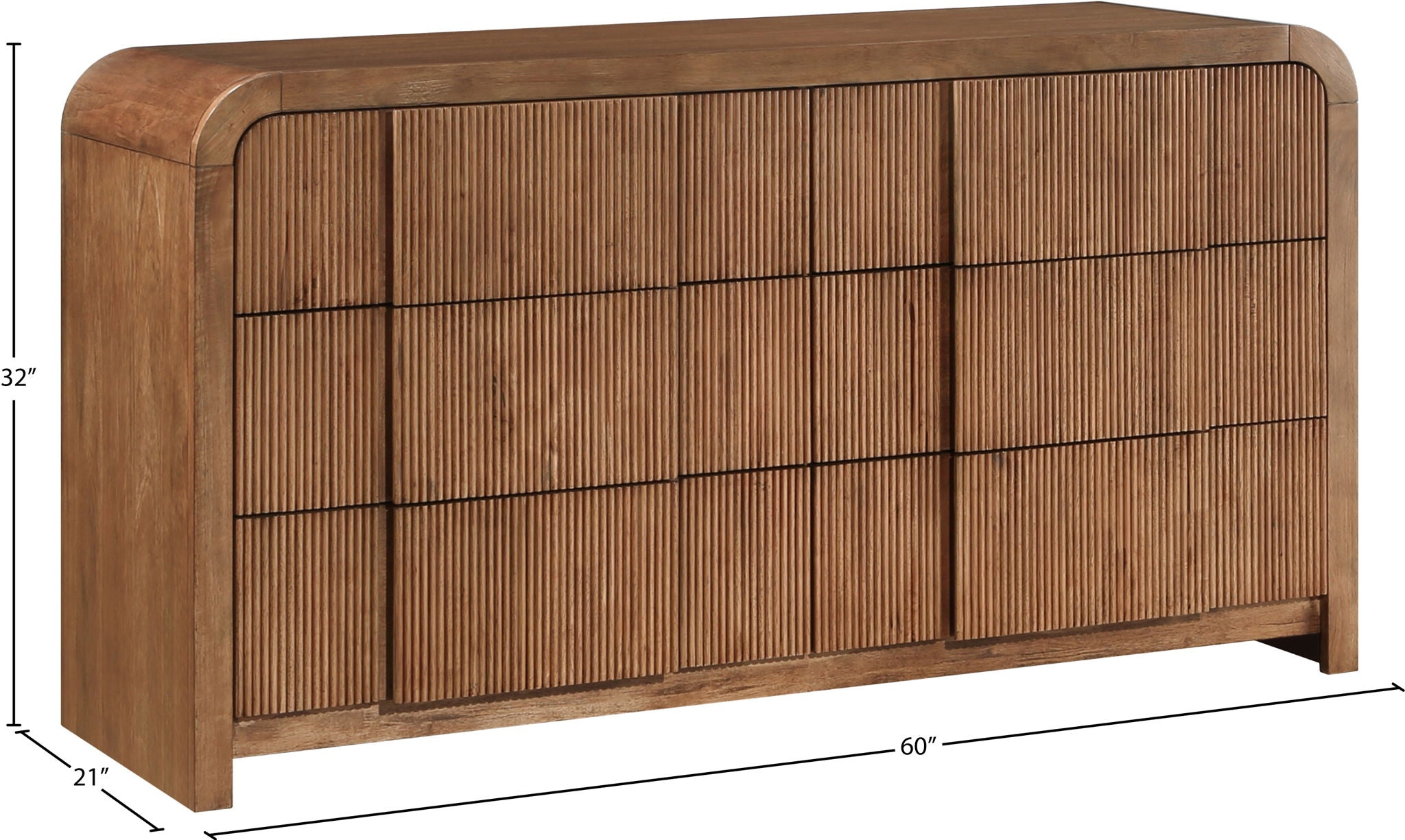 Fluted - Dresser